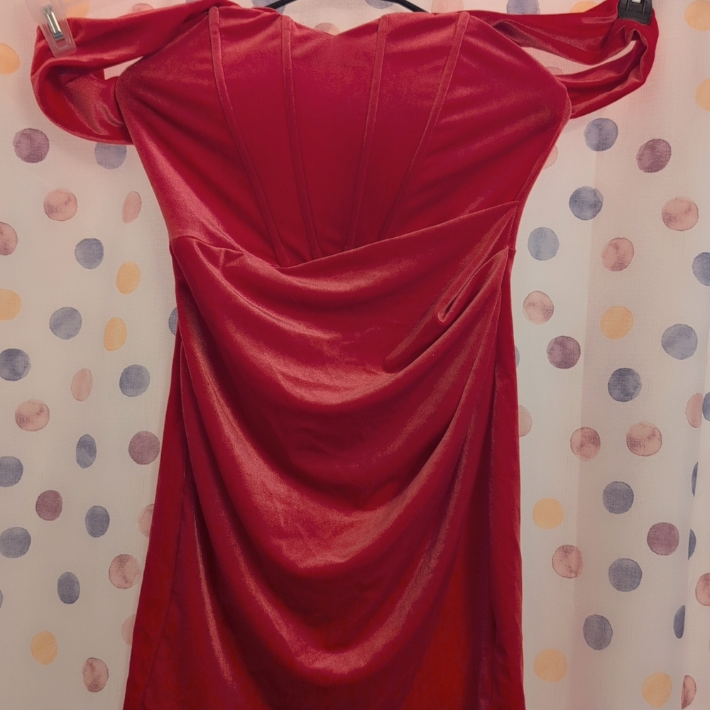 Elegant Pink Evening Dress
